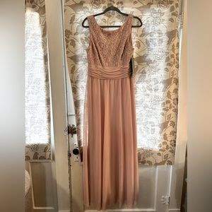 New with tags blush lace formal dress